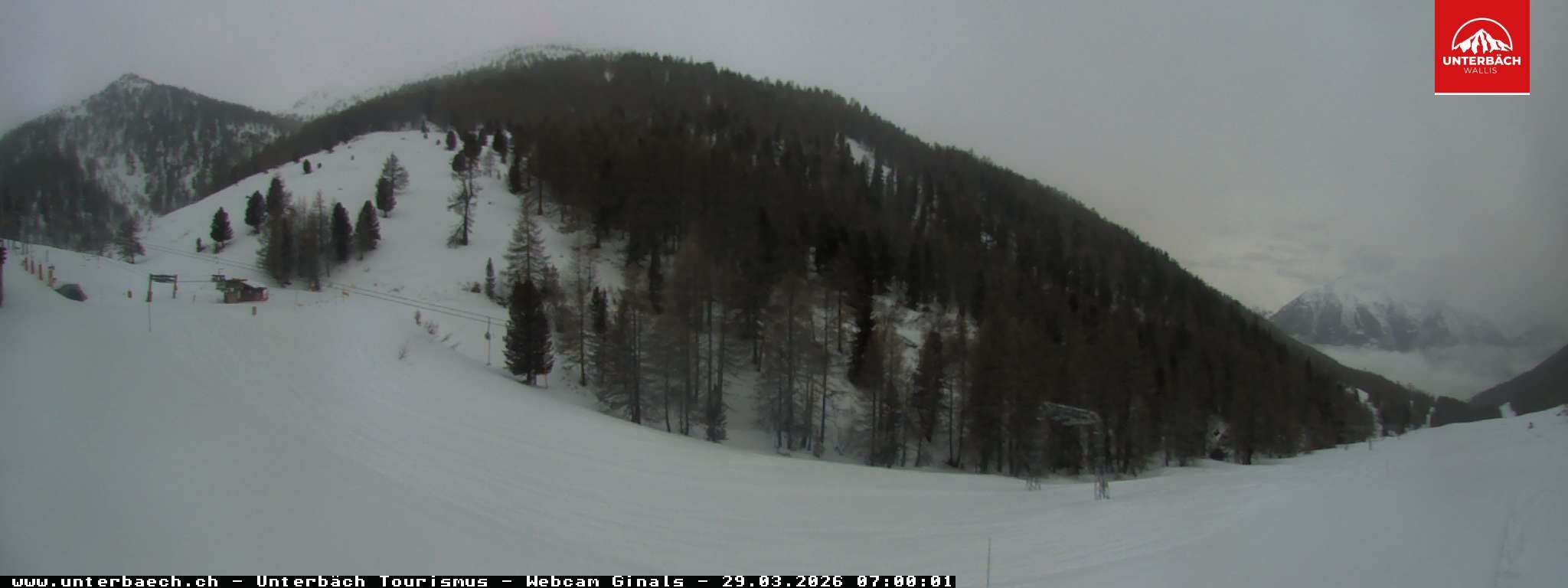 Archiv Foto Webcam Restaurant Ginals, Unterbäch