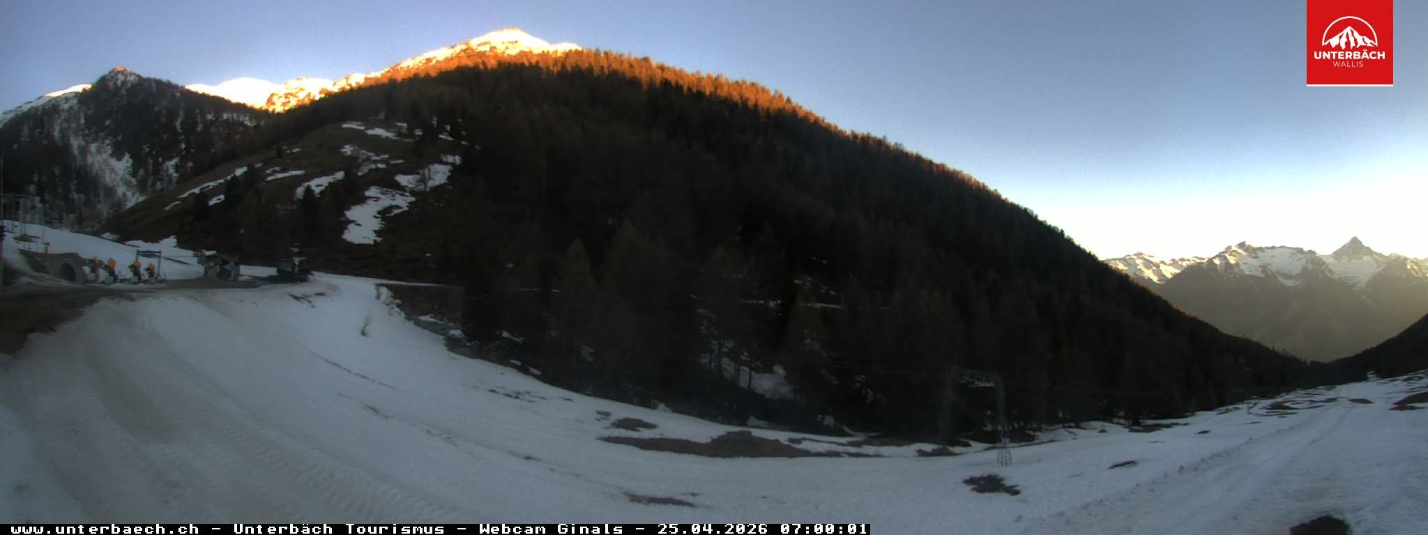 Archived image Webcam Restaurant Ginals, Valais