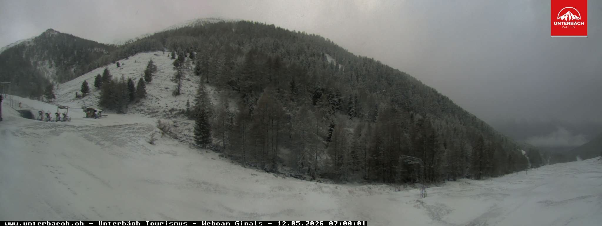 Archiv Foto Webcam Restaurant Ginals, Unterbäch