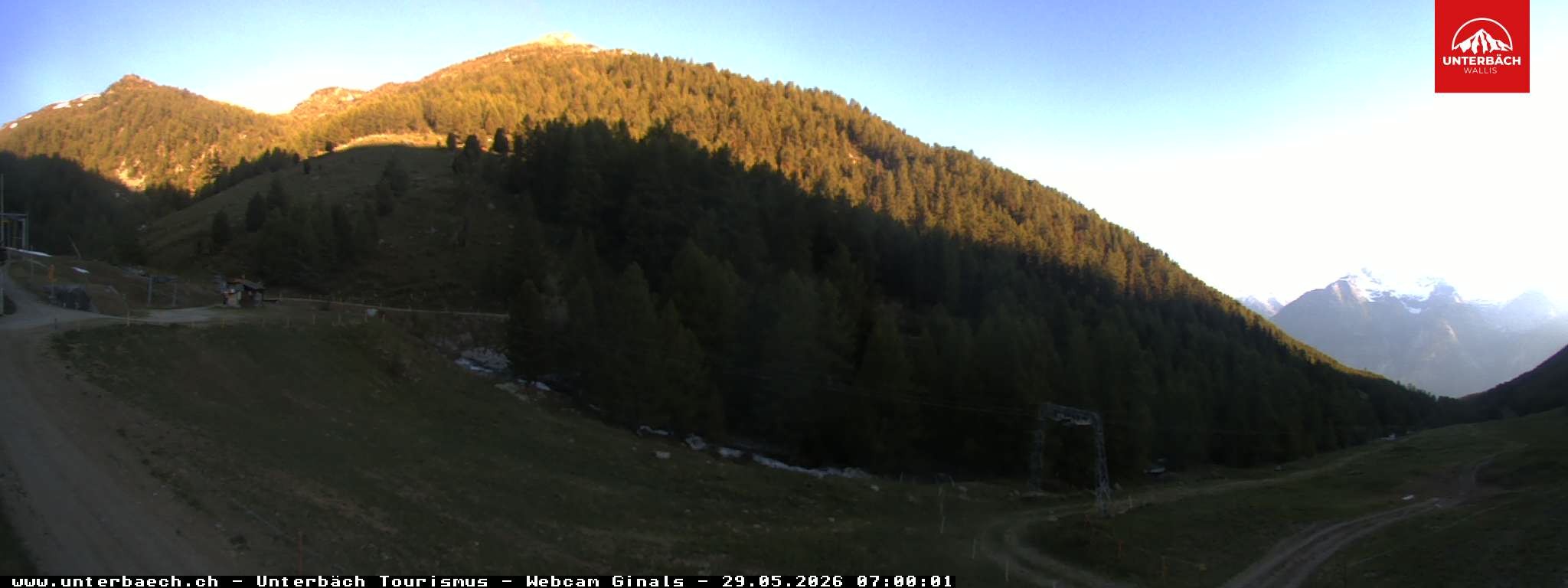 Archiv Foto Webcam Restaurant Ginals, Unterbäch