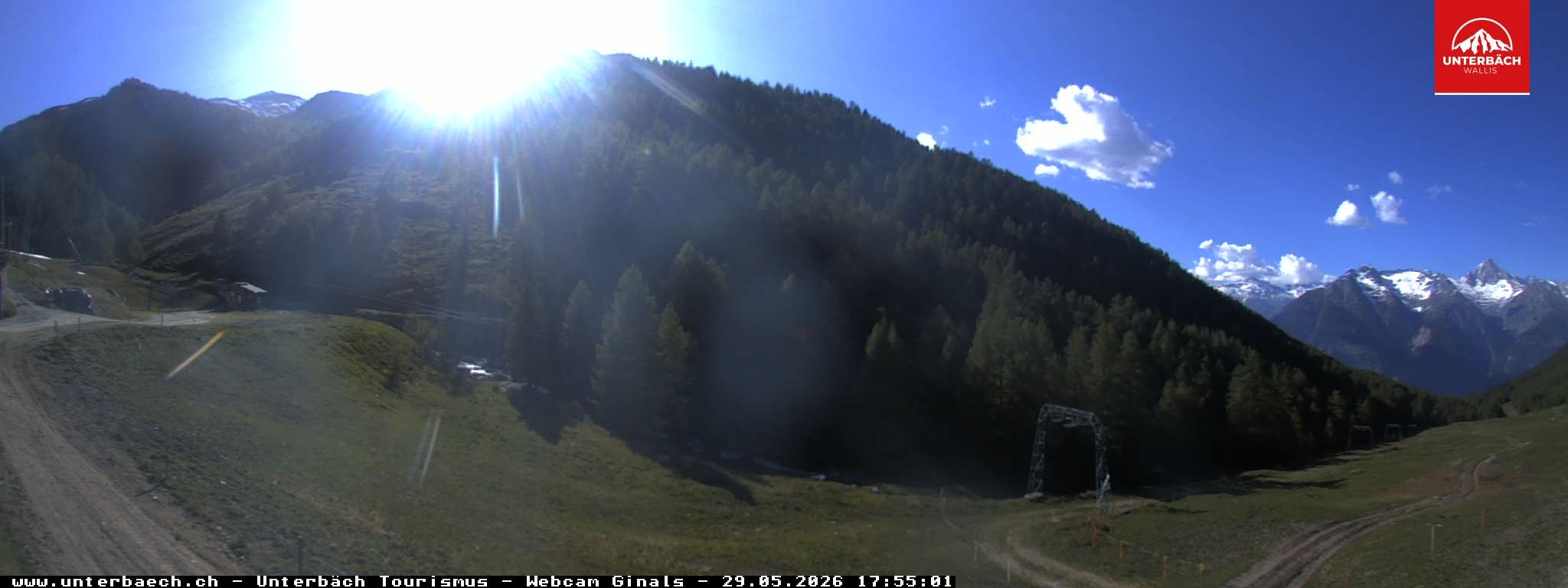 Archiv Foto Webcam Restaurant Ginals, Unterbäch