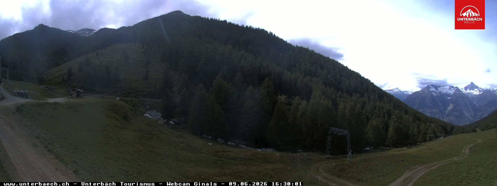 Archiv Foto Webcam Restaurant Ginals, Unterbäch