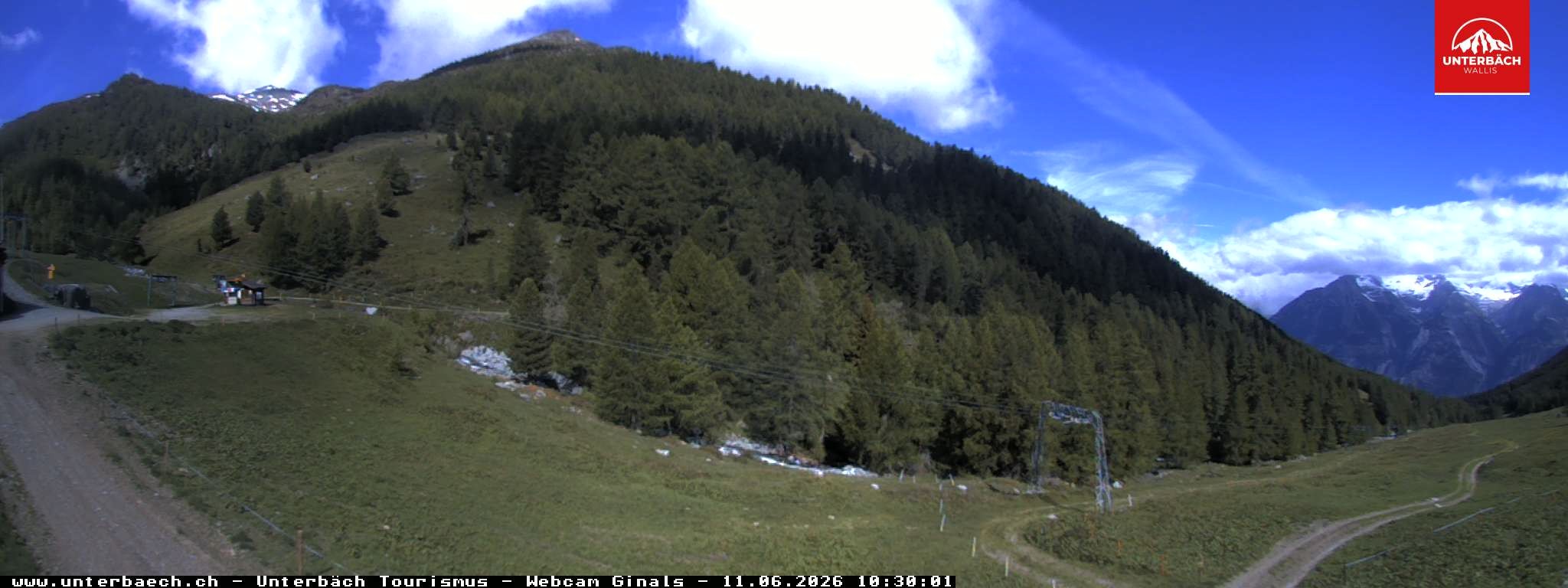 Archiv Foto Webcam Restaurant Ginals, Unterbäch