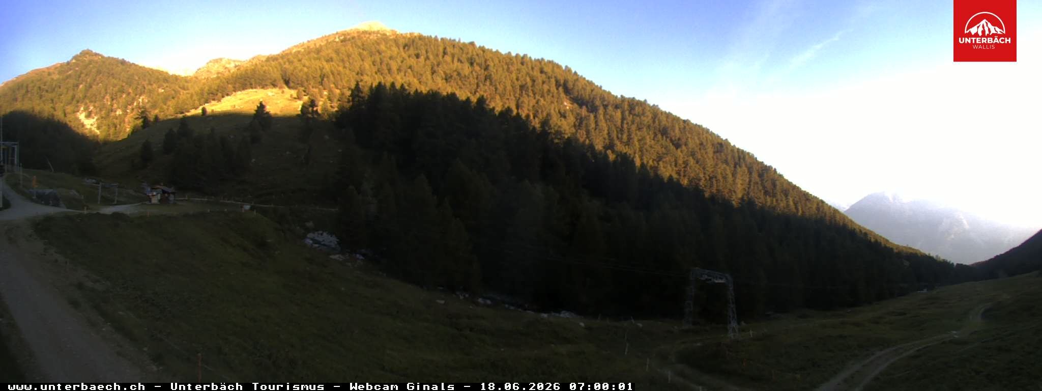 Archiv Foto Webcam Restaurant Ginals, Unterbäch