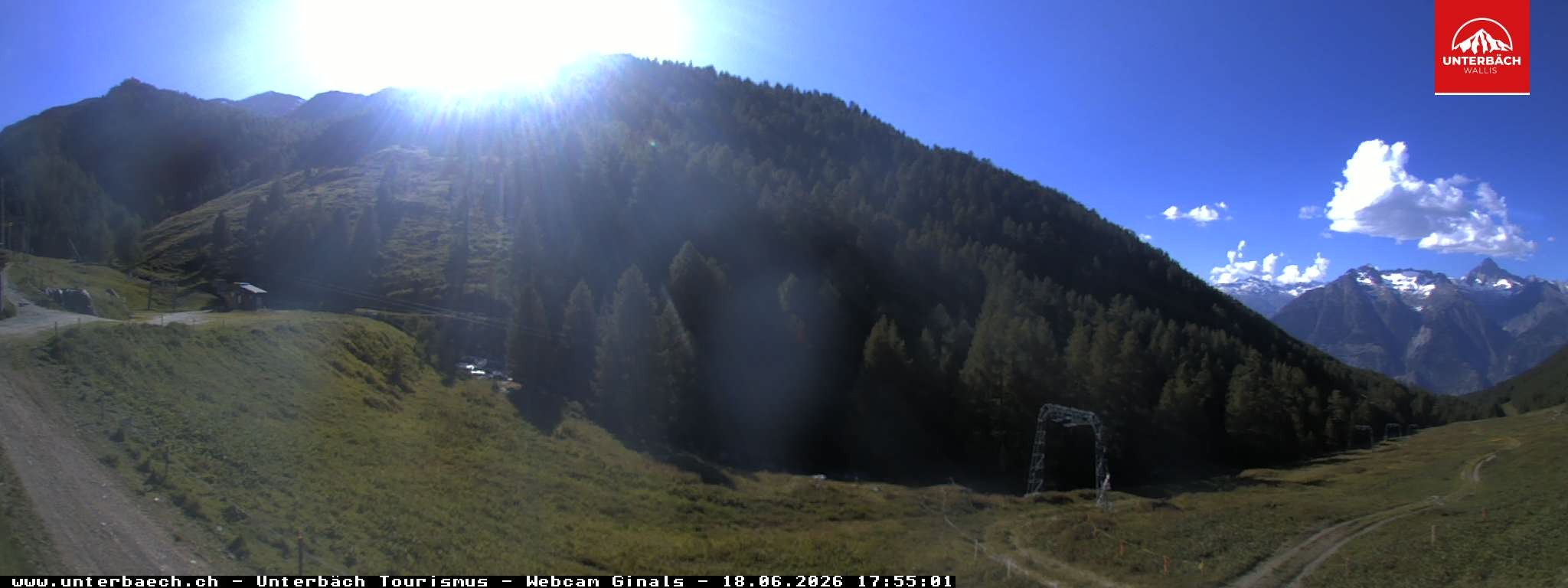 Archiv Foto Webcam Restaurant Ginals, Unterbäch