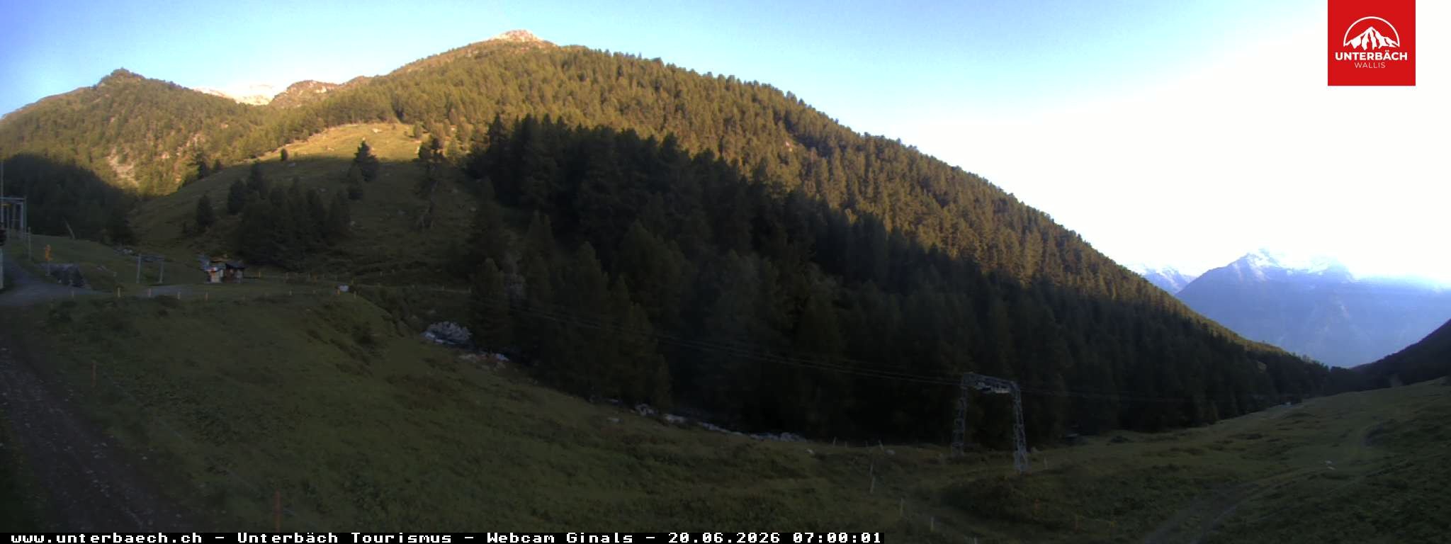 Archived image Webcam Restaurant Ginals, Valais