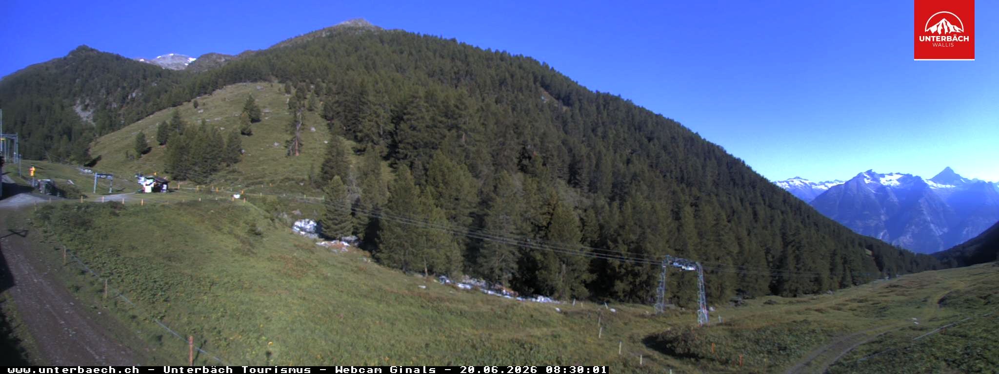Archived image Webcam Restaurant Ginals, Valais