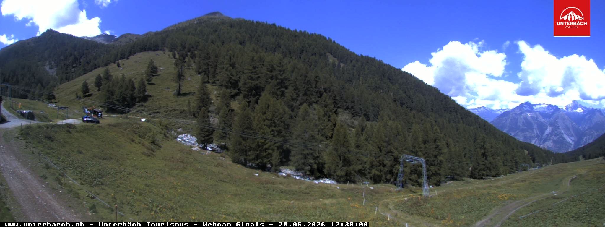 Archived image Webcam Restaurant Ginals, Valais