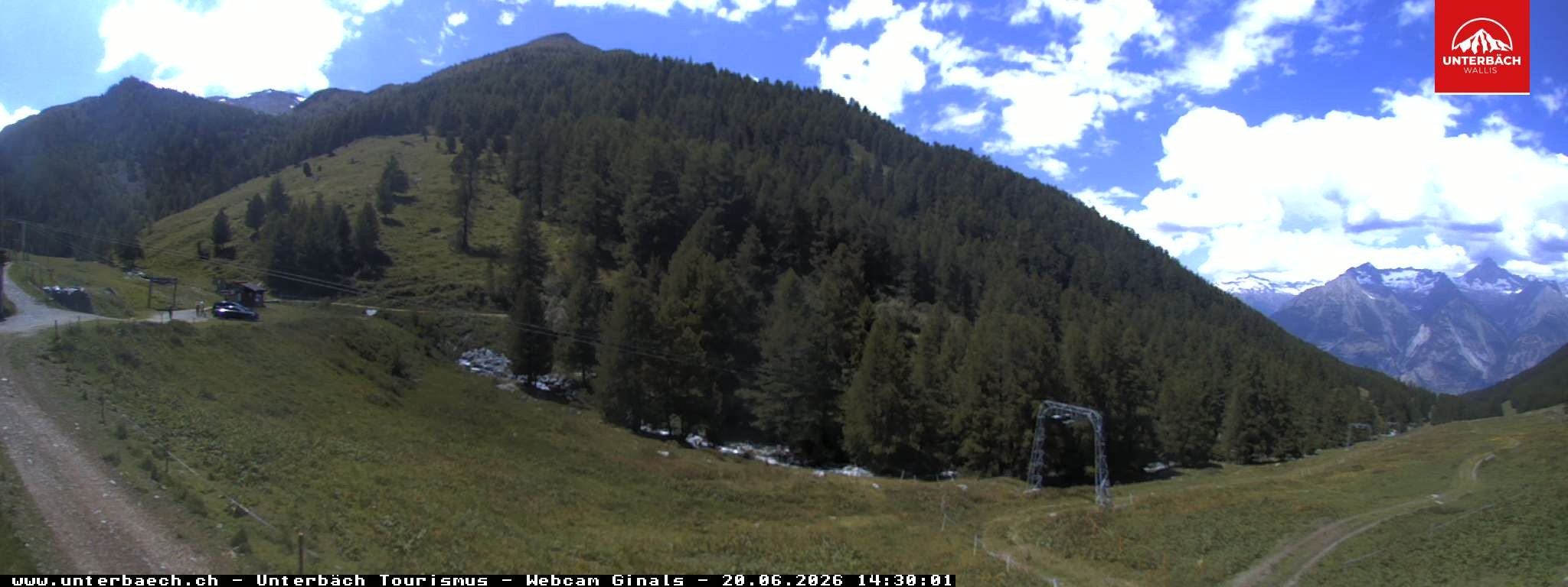 Archived image Webcam Restaurant Ginals, Valais