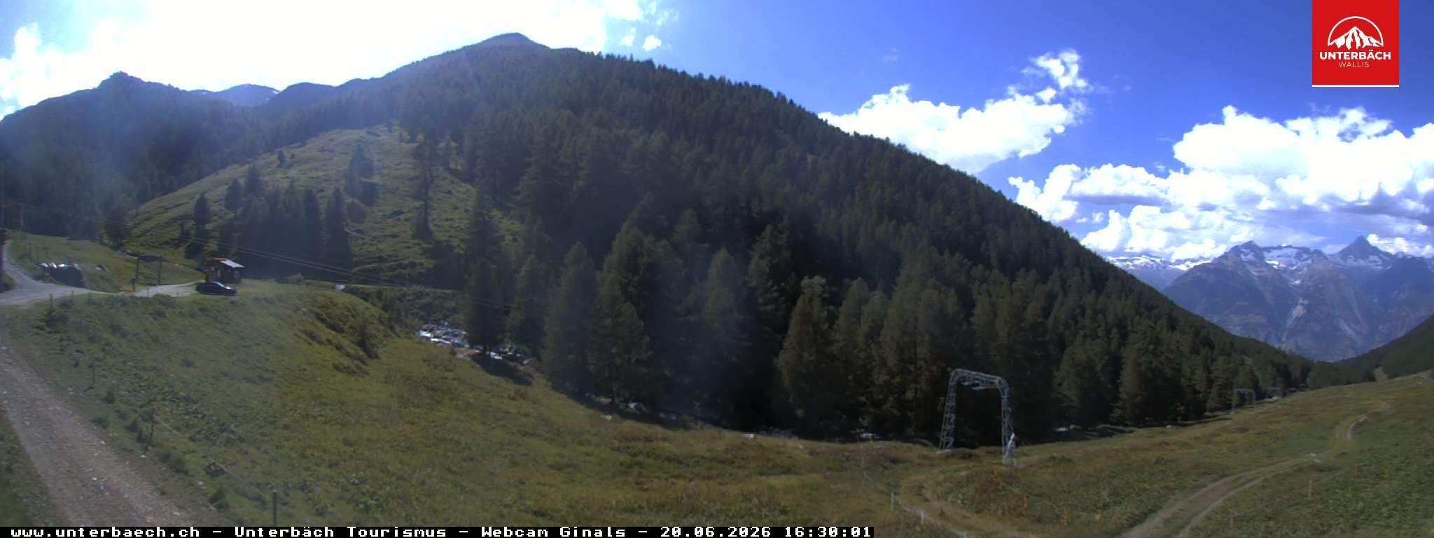 Archived image Webcam Restaurant Ginals, Valais