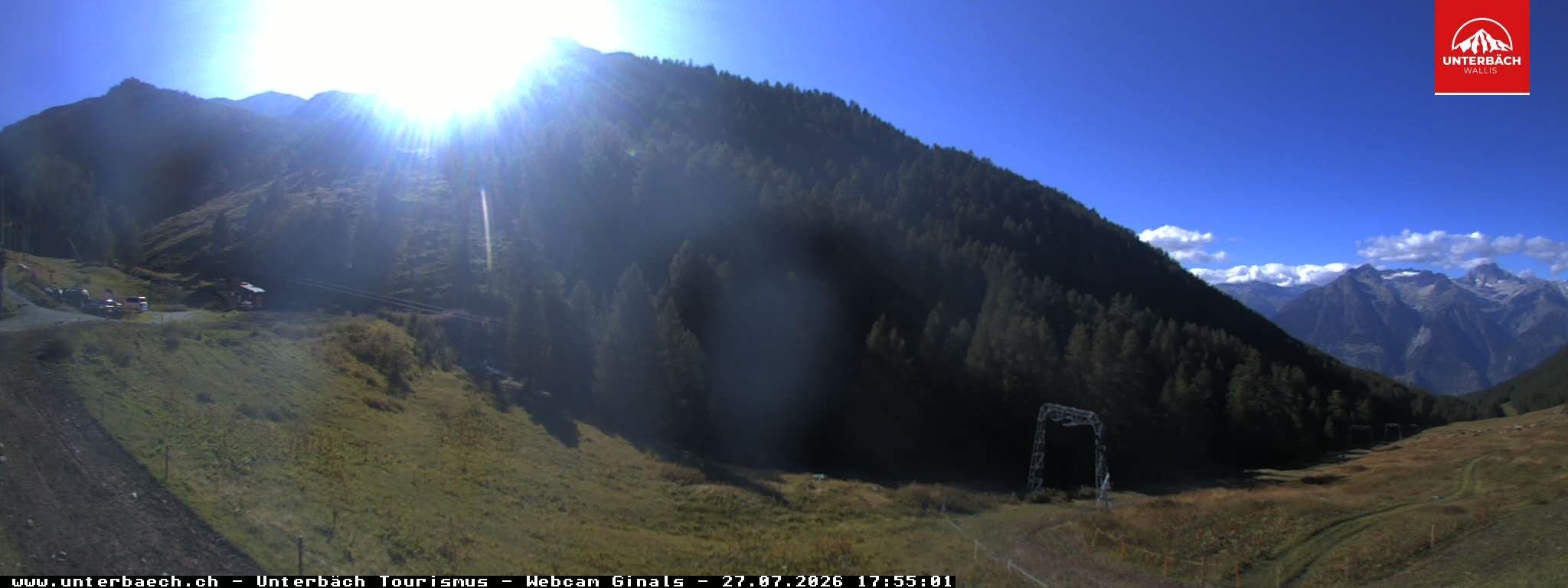 Archiv Foto Webcam Restaurant Ginals, Unterbäch