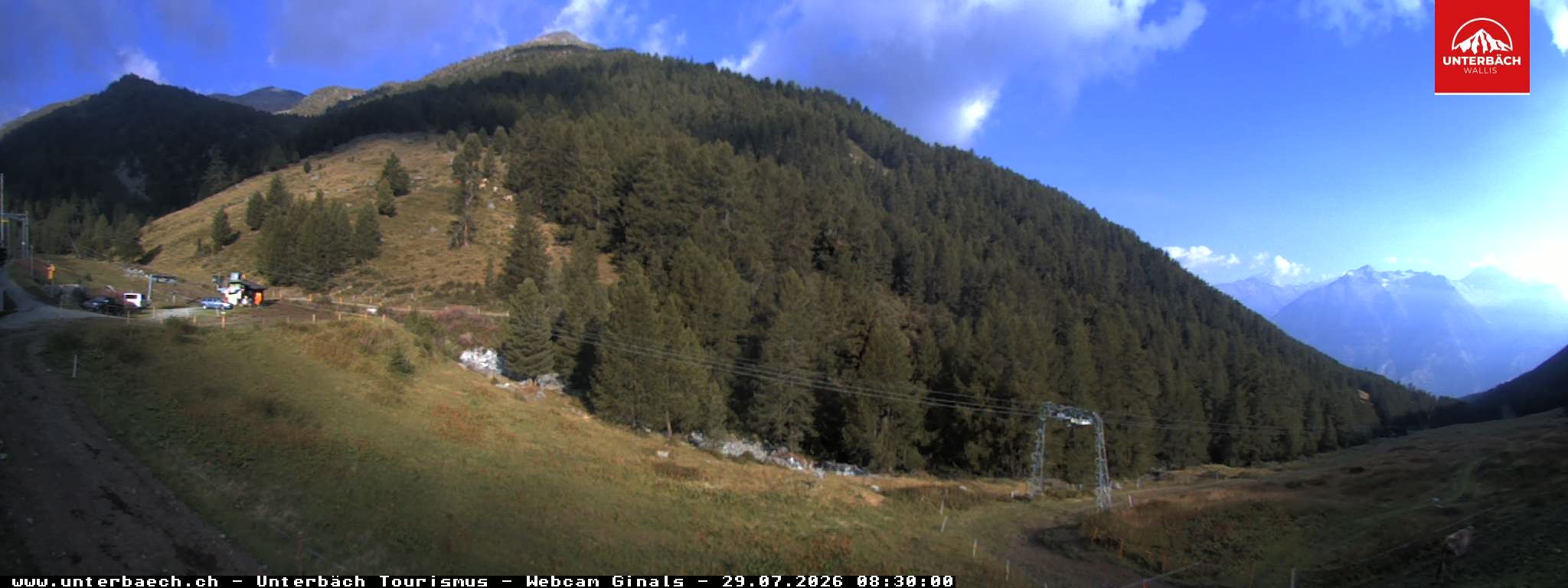 Archiv Foto Webcam Restaurant Ginals, Unterbäch