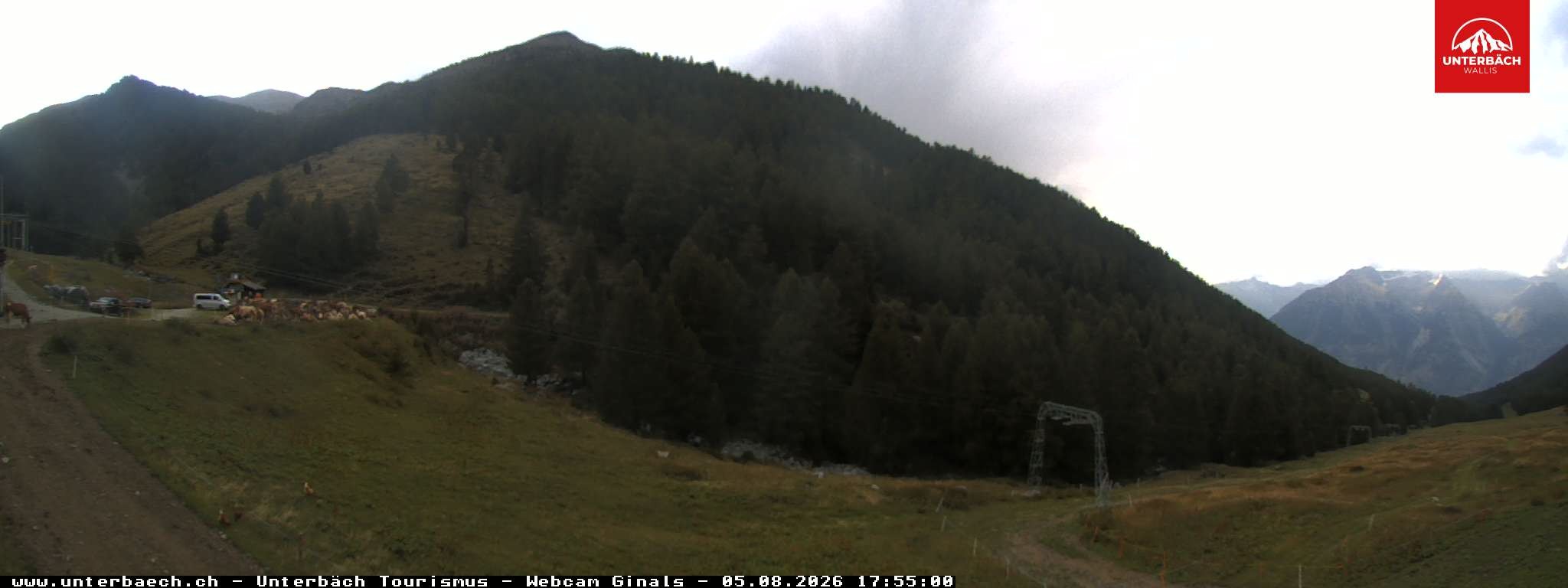Archiv Foto Webcam Restaurant Ginals, Unterbäch