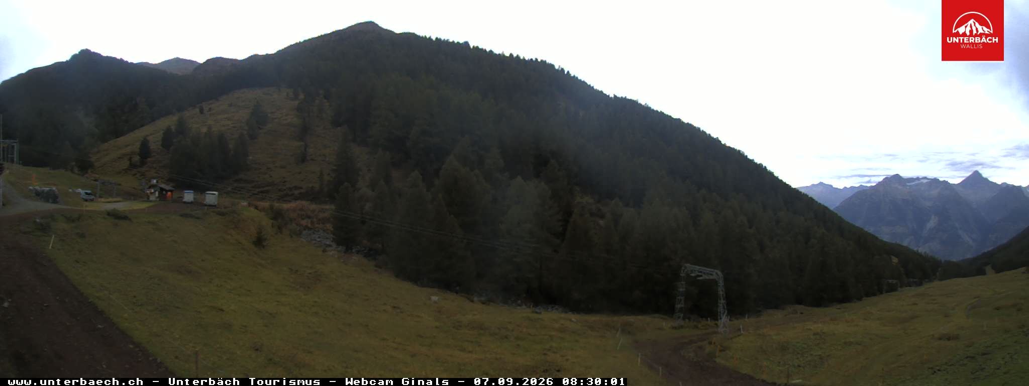Archived image Webcam Restaurant Ginals, Valais