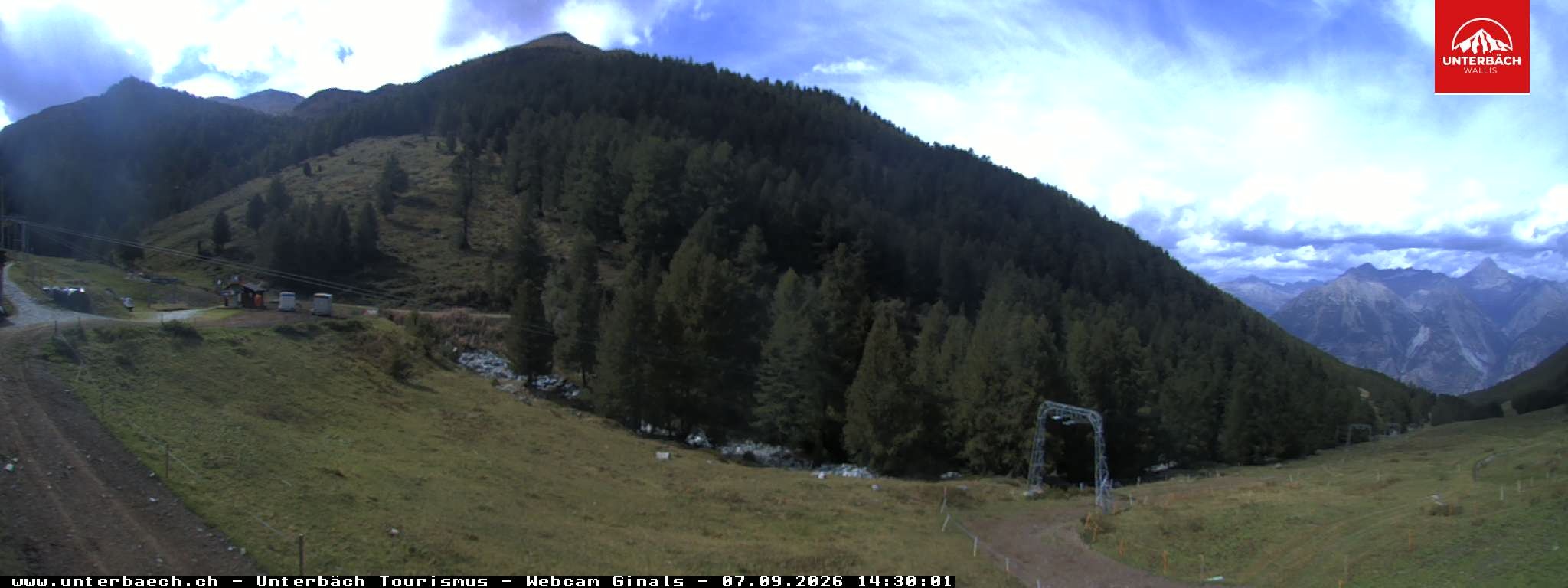 Archived image Webcam Restaurant Ginals, Valais