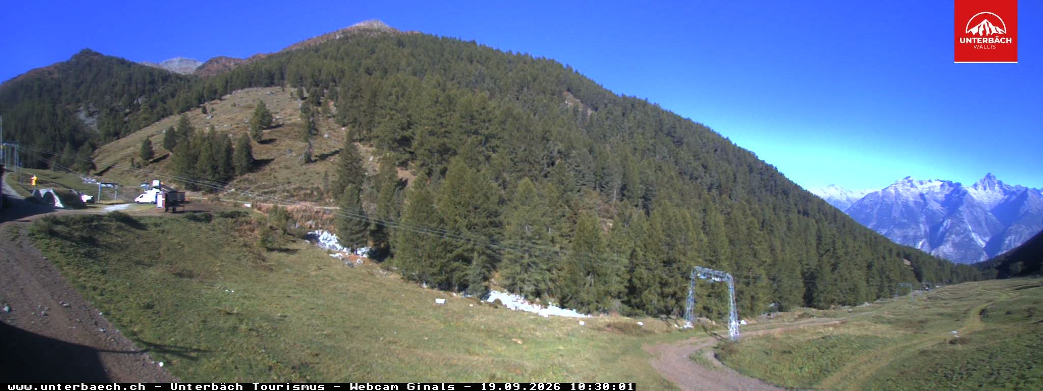 Archiv Foto Webcam Restaurant Ginals, Unterbäch