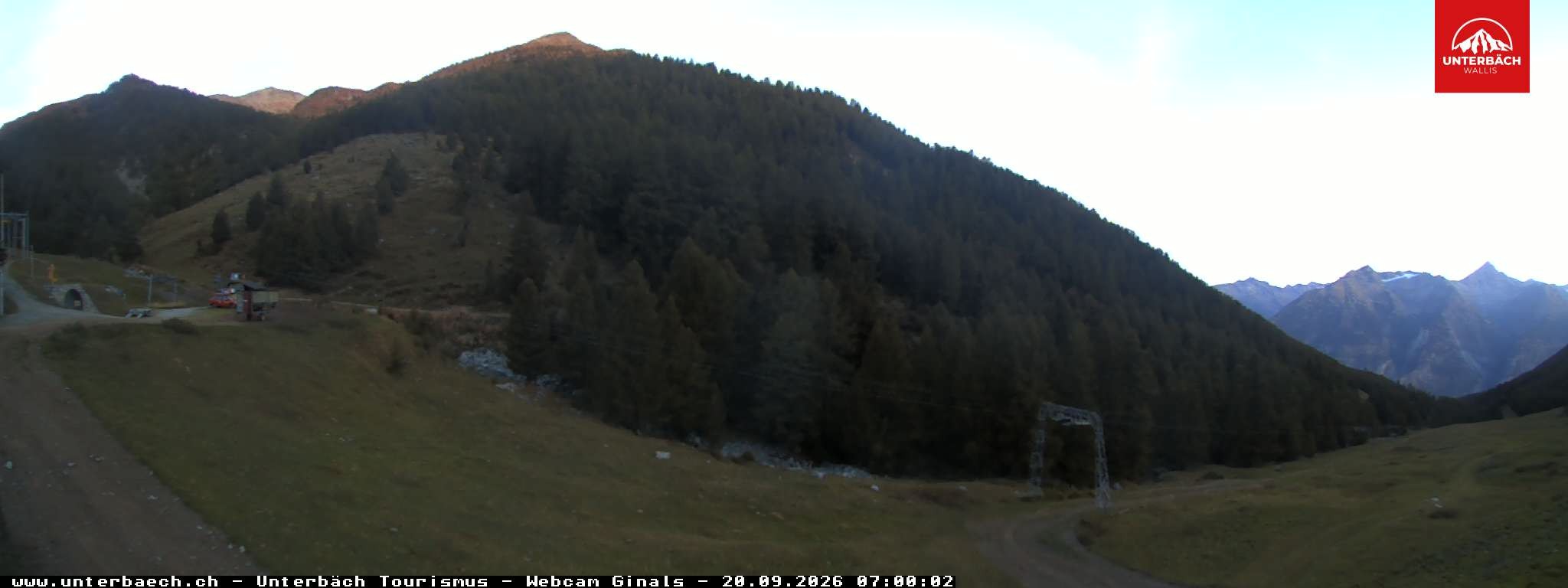 Archived image Webcam Restaurant Ginals, Valais