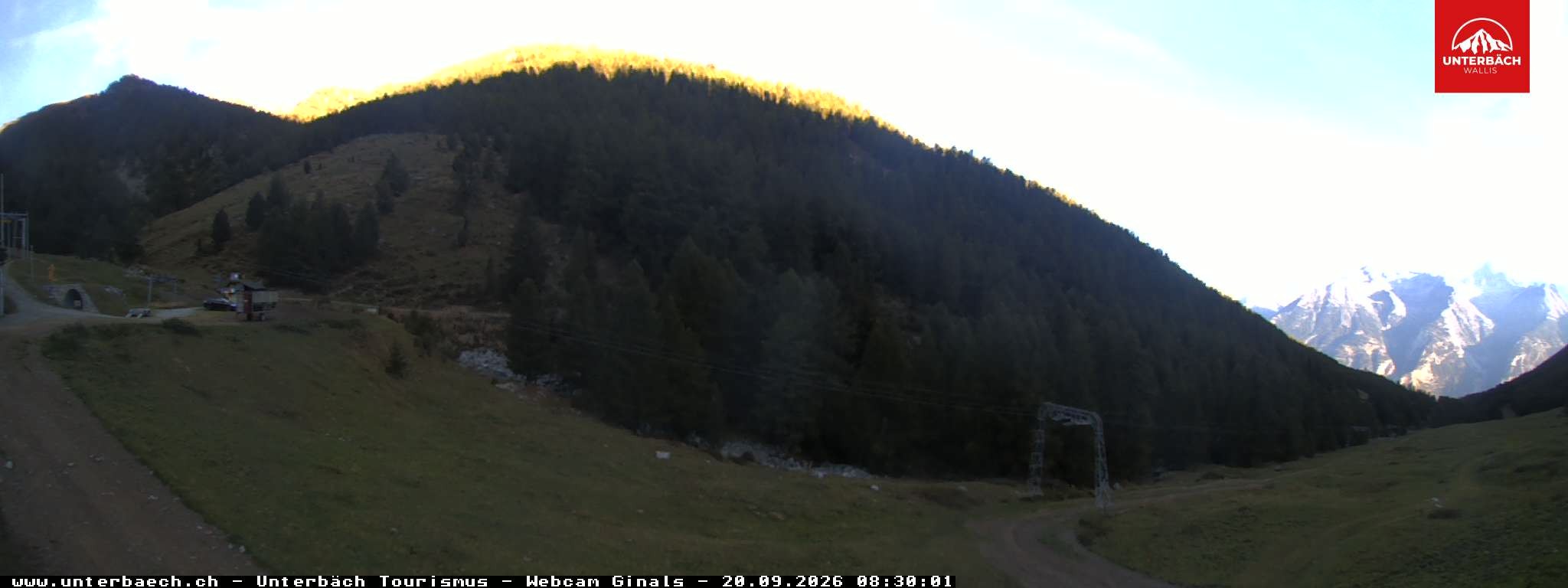 Archived image Webcam Restaurant Ginals, Valais