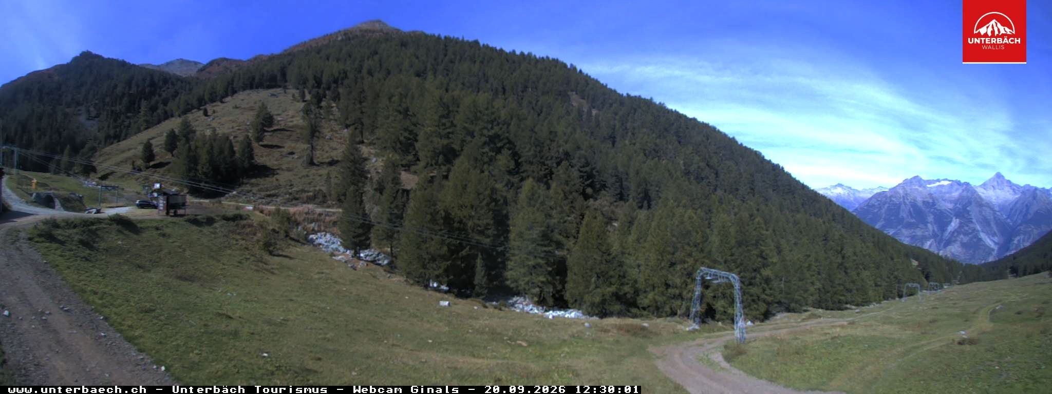 Archived image Webcam Restaurant Ginals, Valais