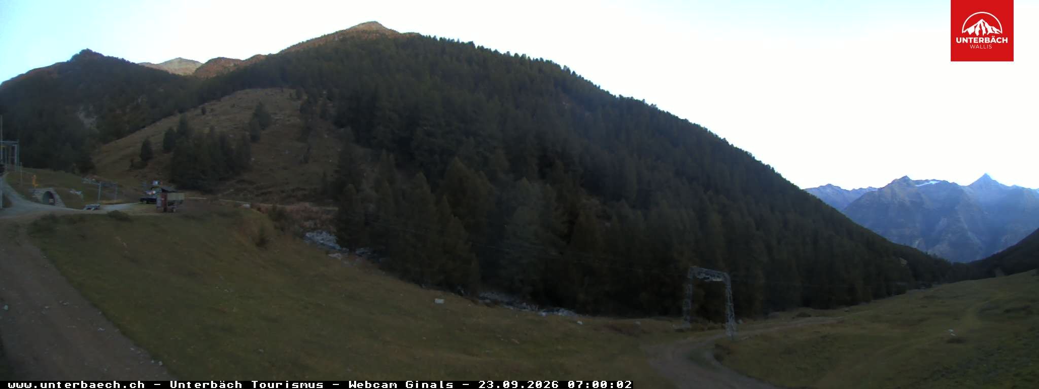 Archived image Webcam Restaurant Ginals, Valais