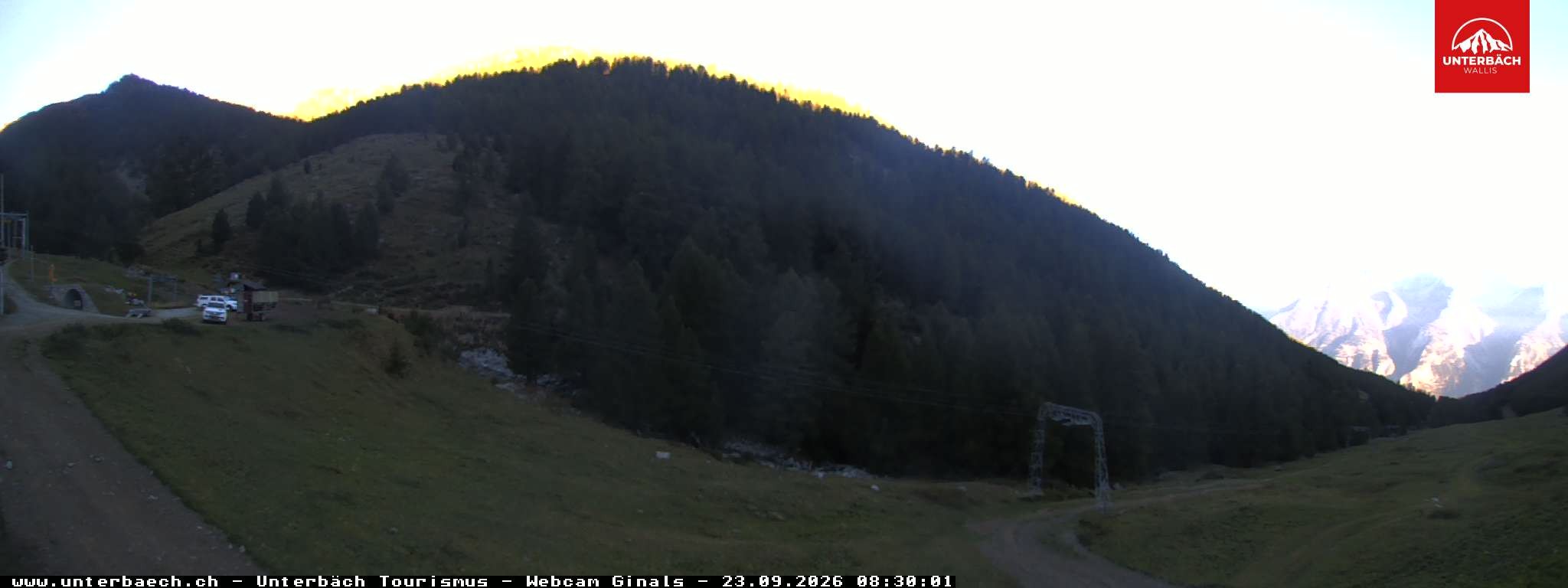 Archived image Webcam Restaurant Ginals, Valais