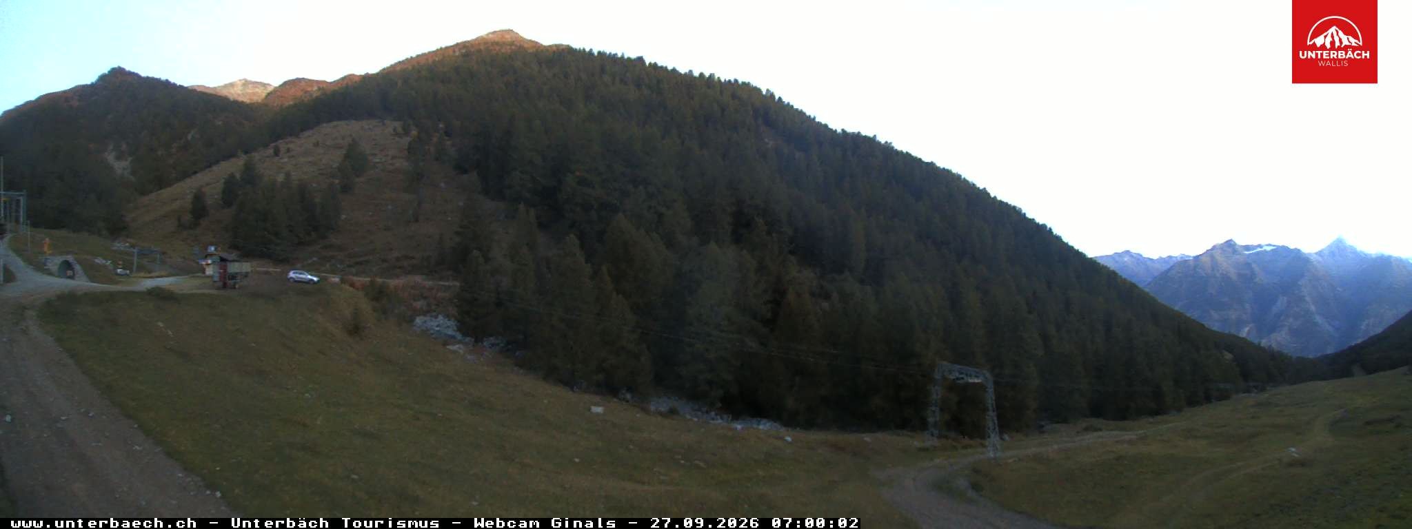 Archived image Webcam Restaurant Ginals, Valais