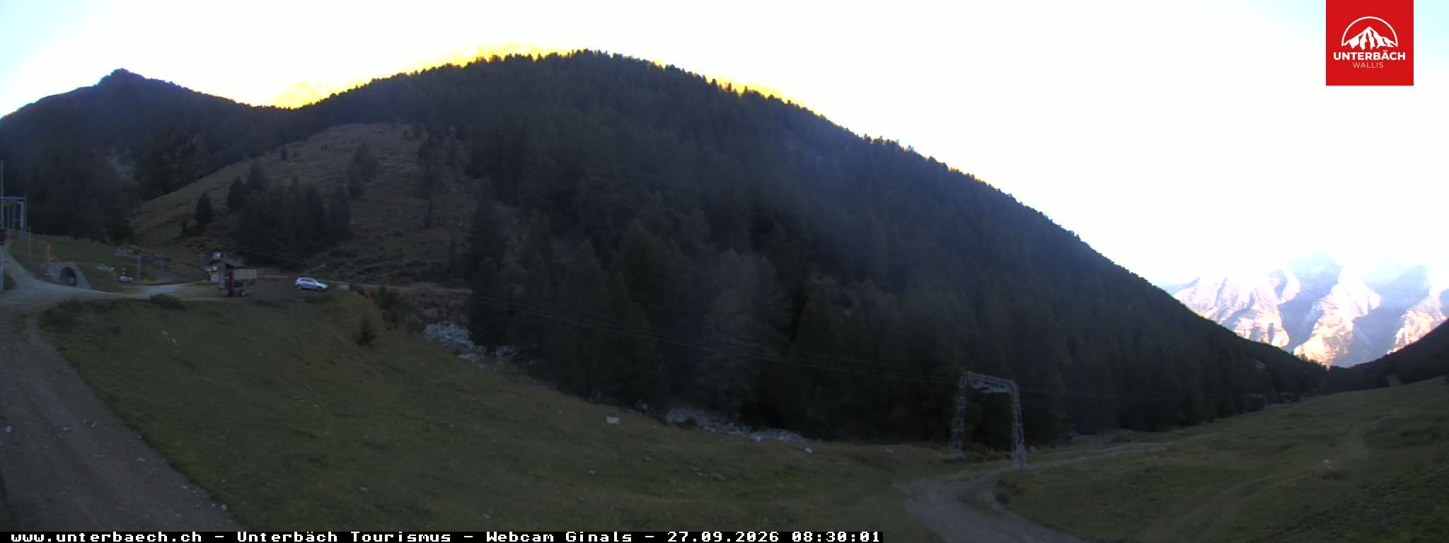Archived image Webcam Restaurant Ginals, Valais