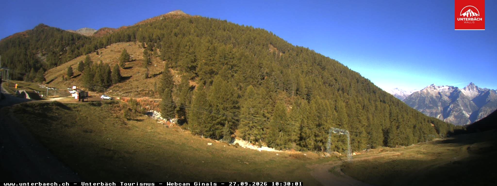 Archived image Webcam Restaurant Ginals, Valais