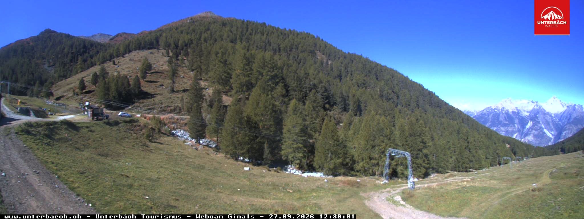 Archived image Webcam Restaurant Ginals, Valais