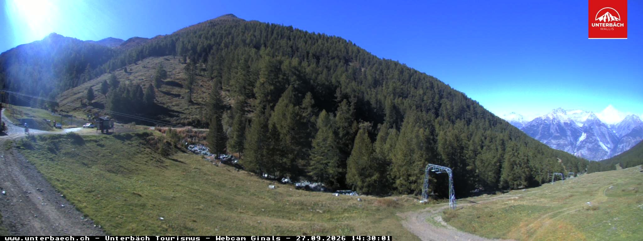 Archived image Webcam Restaurant Ginals, Valais