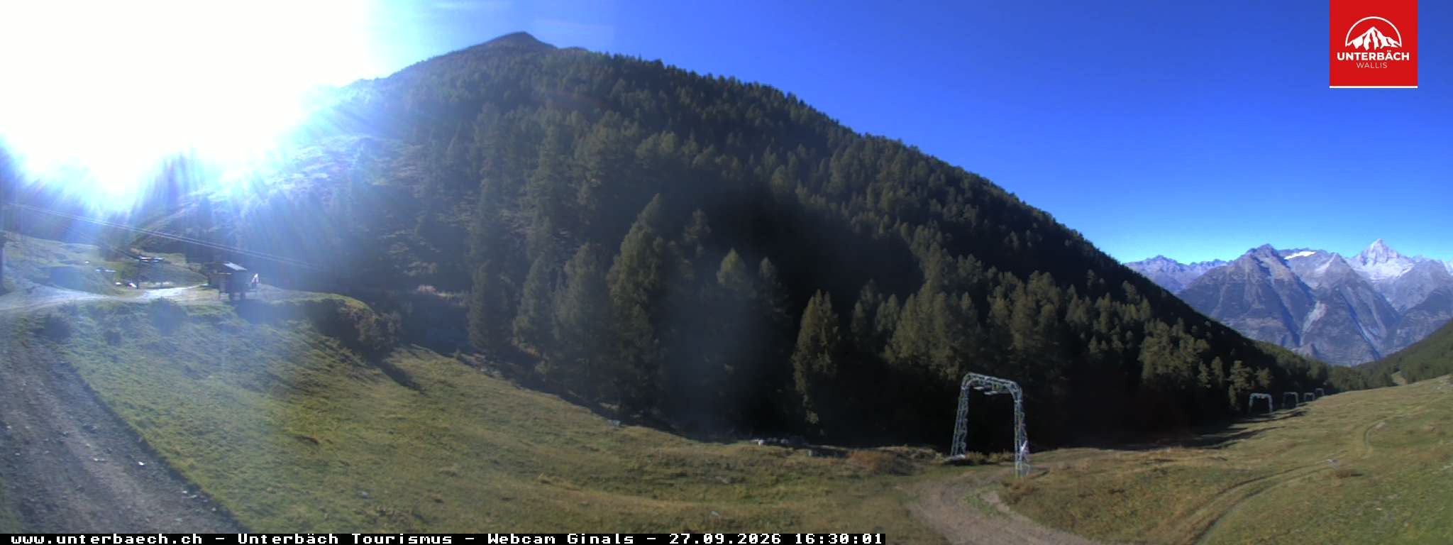 Archived image Webcam Restaurant Ginals, Valais