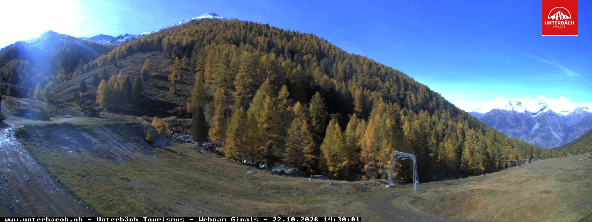 Archiv Foto Webcam Restaurant Ginals, Unterbäch