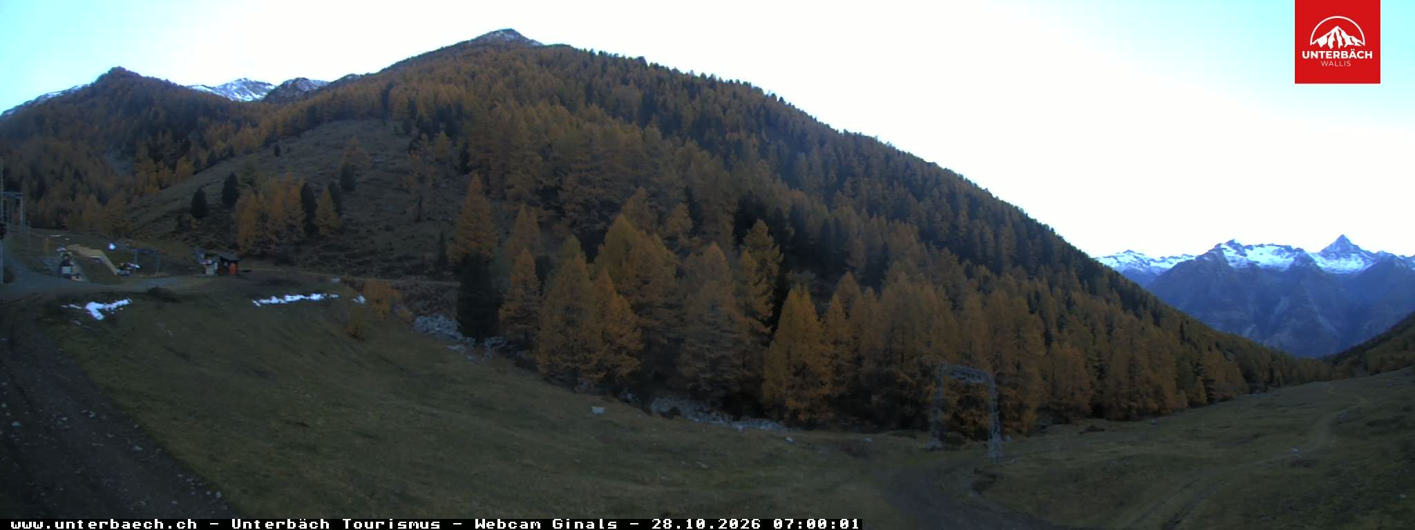 Archived image Webcam Restaurant Ginals, Valais