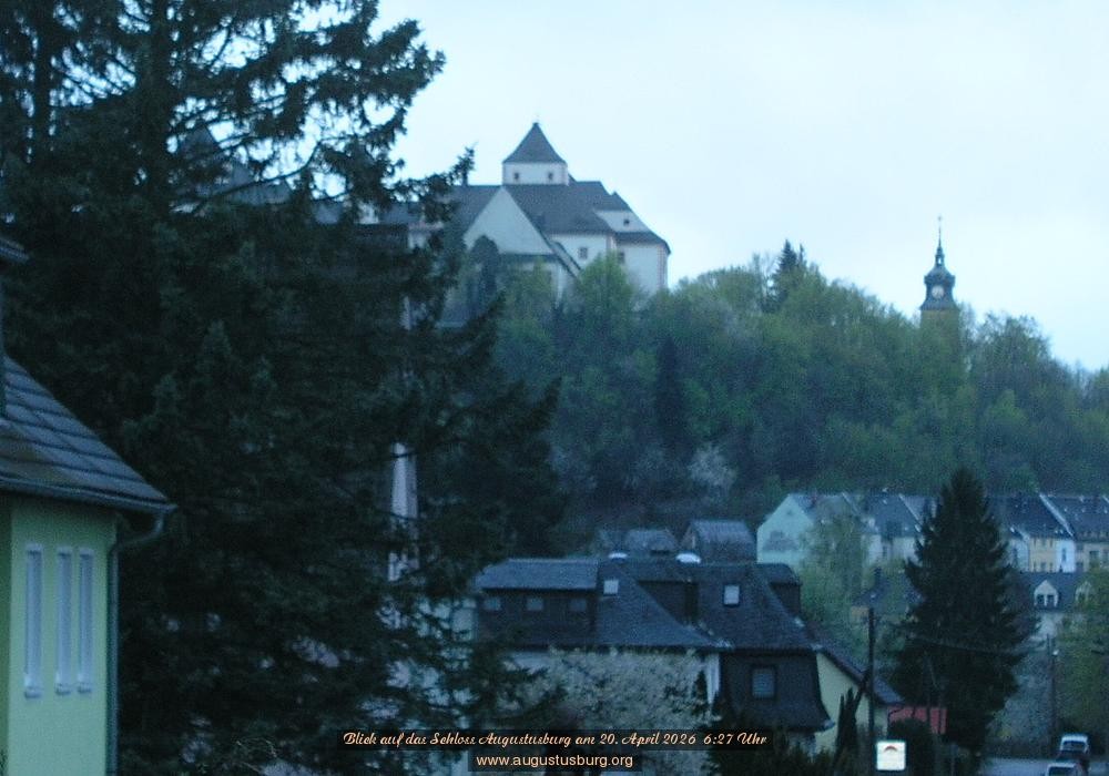 Archiv Foto Webcam Schloss Augustusburg