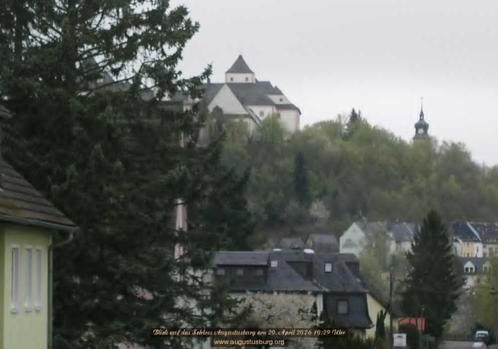 Archiv Foto Webcam Schloss Augustusburg