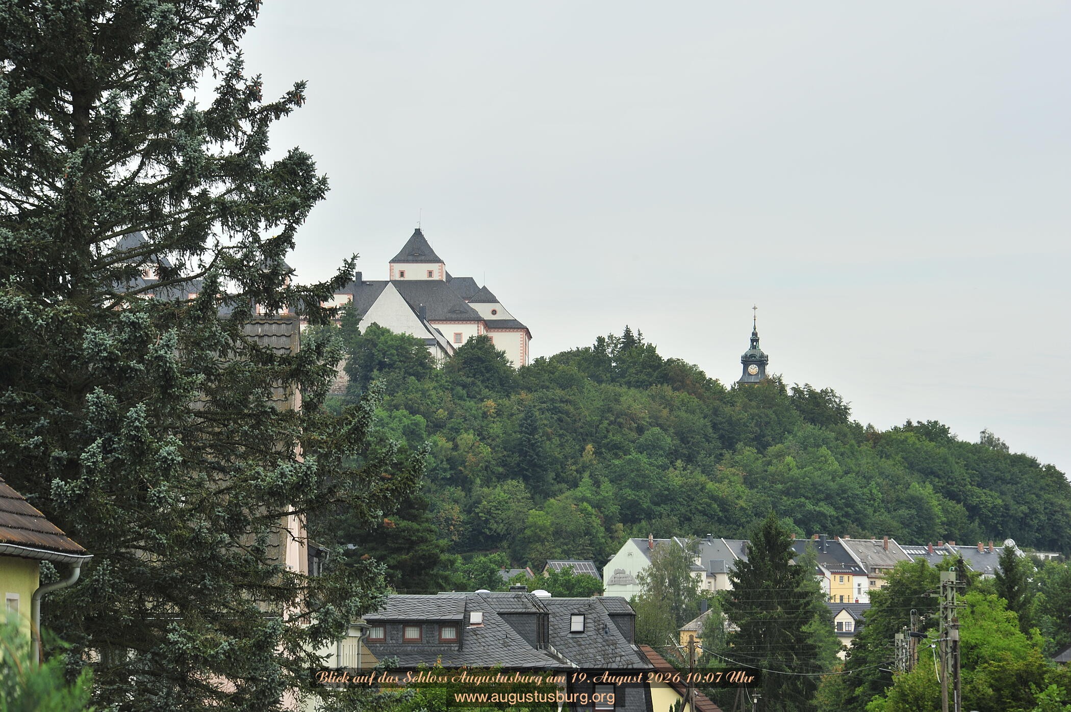 Archiv Foto Webcam Schloss Augustusburg