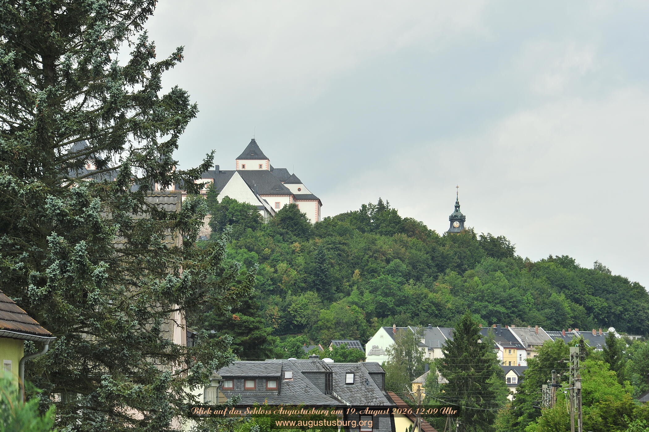 Archiv Foto Webcam Schloss Augustusburg