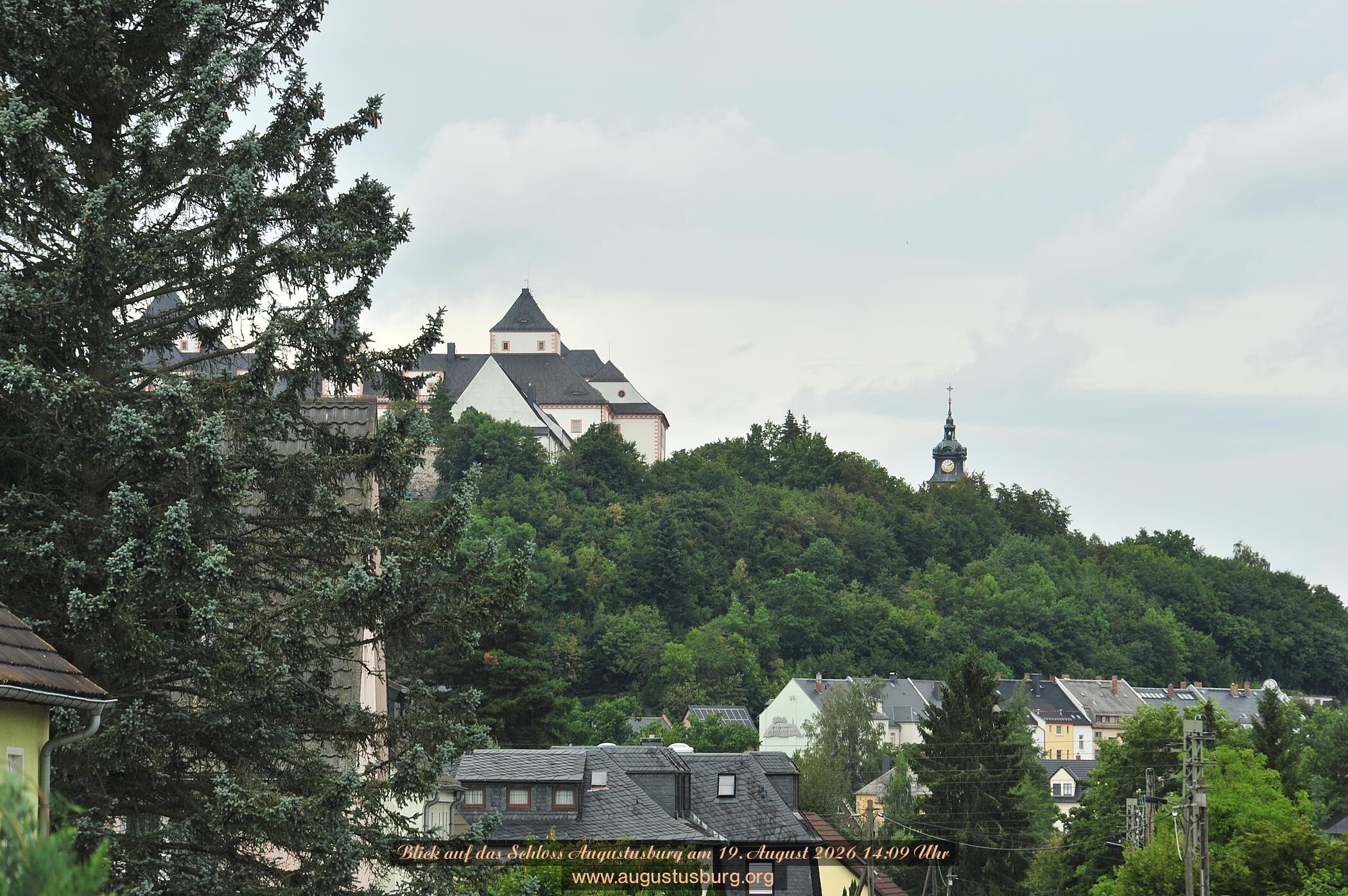 Archiv Foto Webcam Schloss Augustusburg
