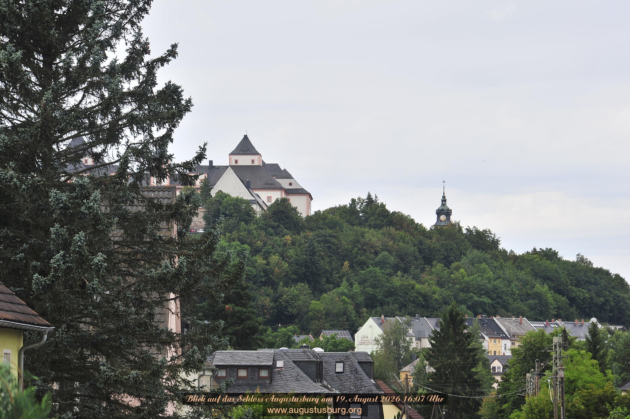 Archiv Foto Webcam Schloss Augustusburg