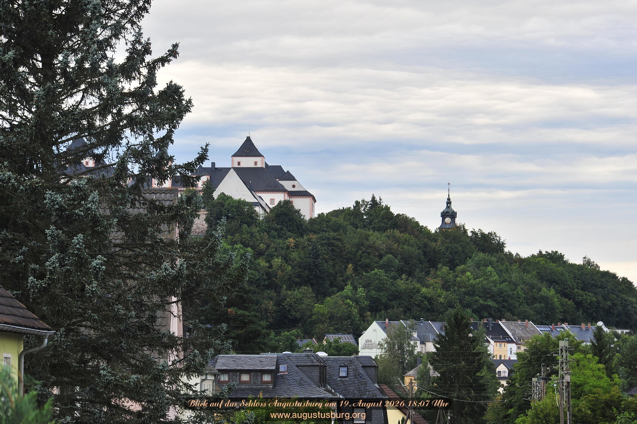 Archiv Foto Webcam Schloss Augustusburg