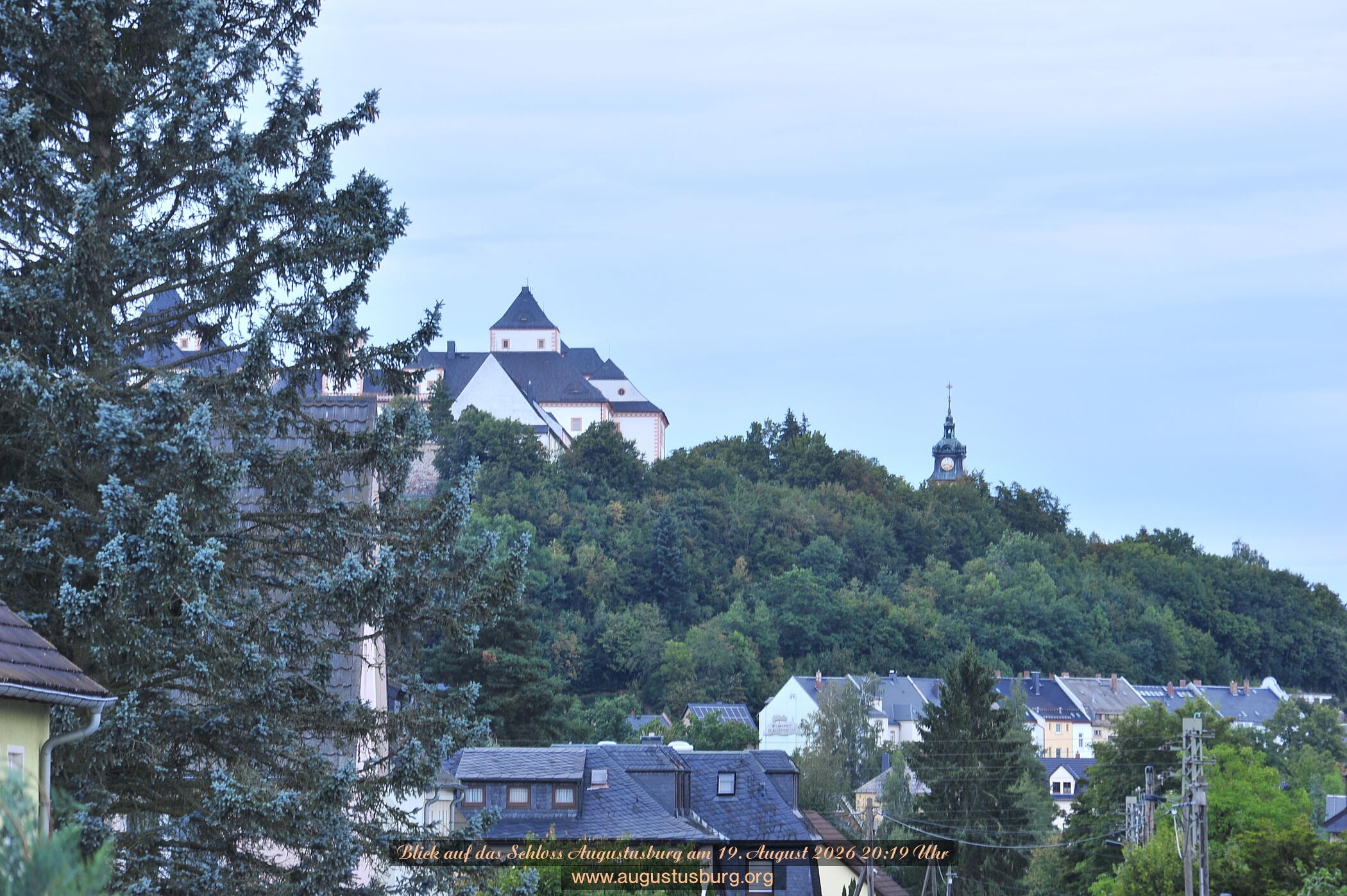 Archiv Foto Webcam Schloss Augustusburg