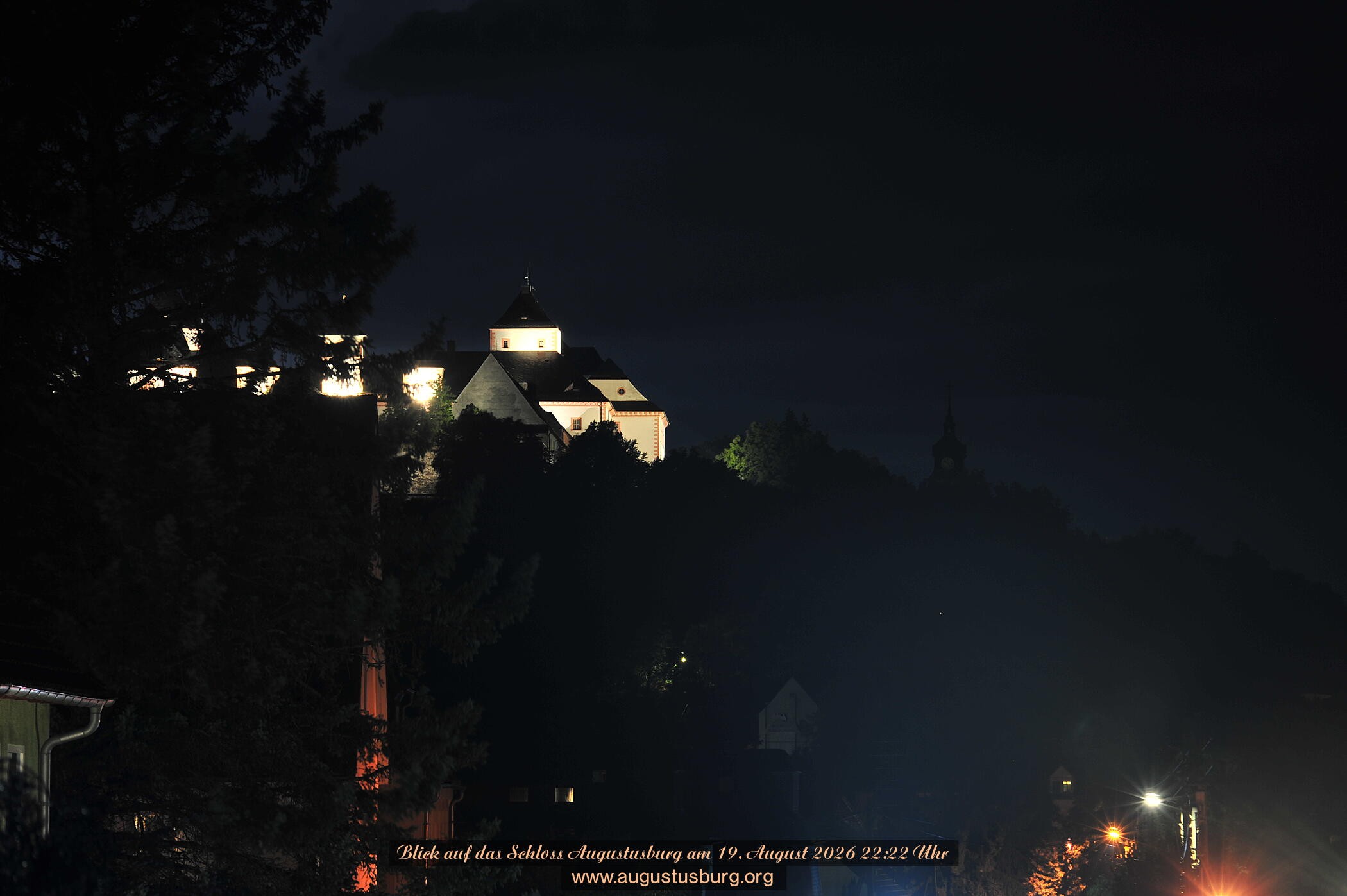 Archiv Foto Webcam Schloss Augustusburg