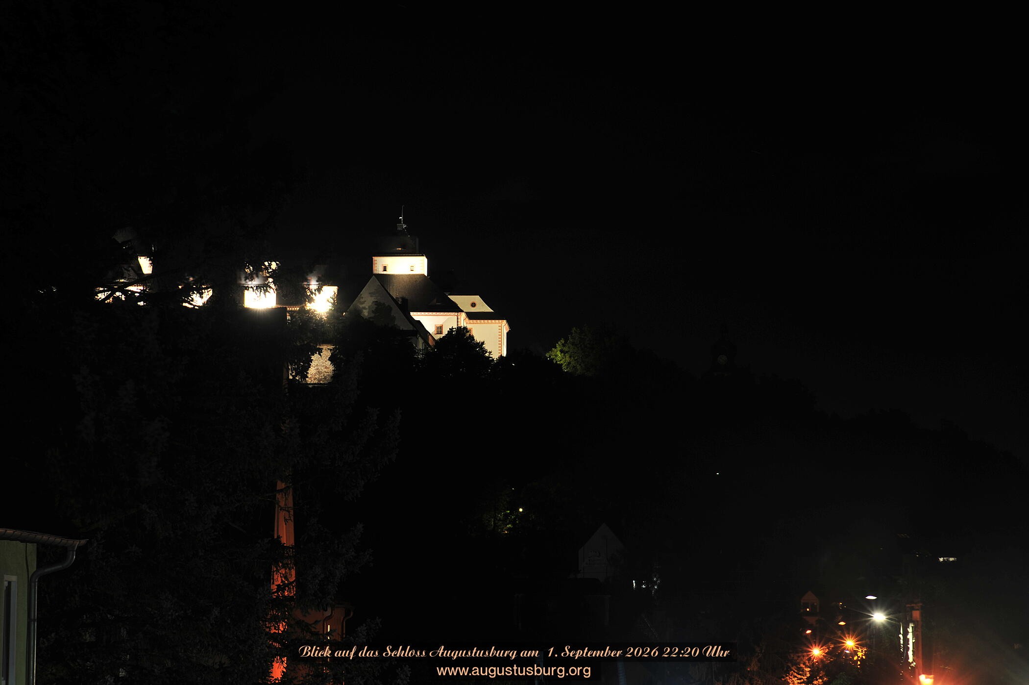 Archiv Foto Webcam Schloss Augustusburg