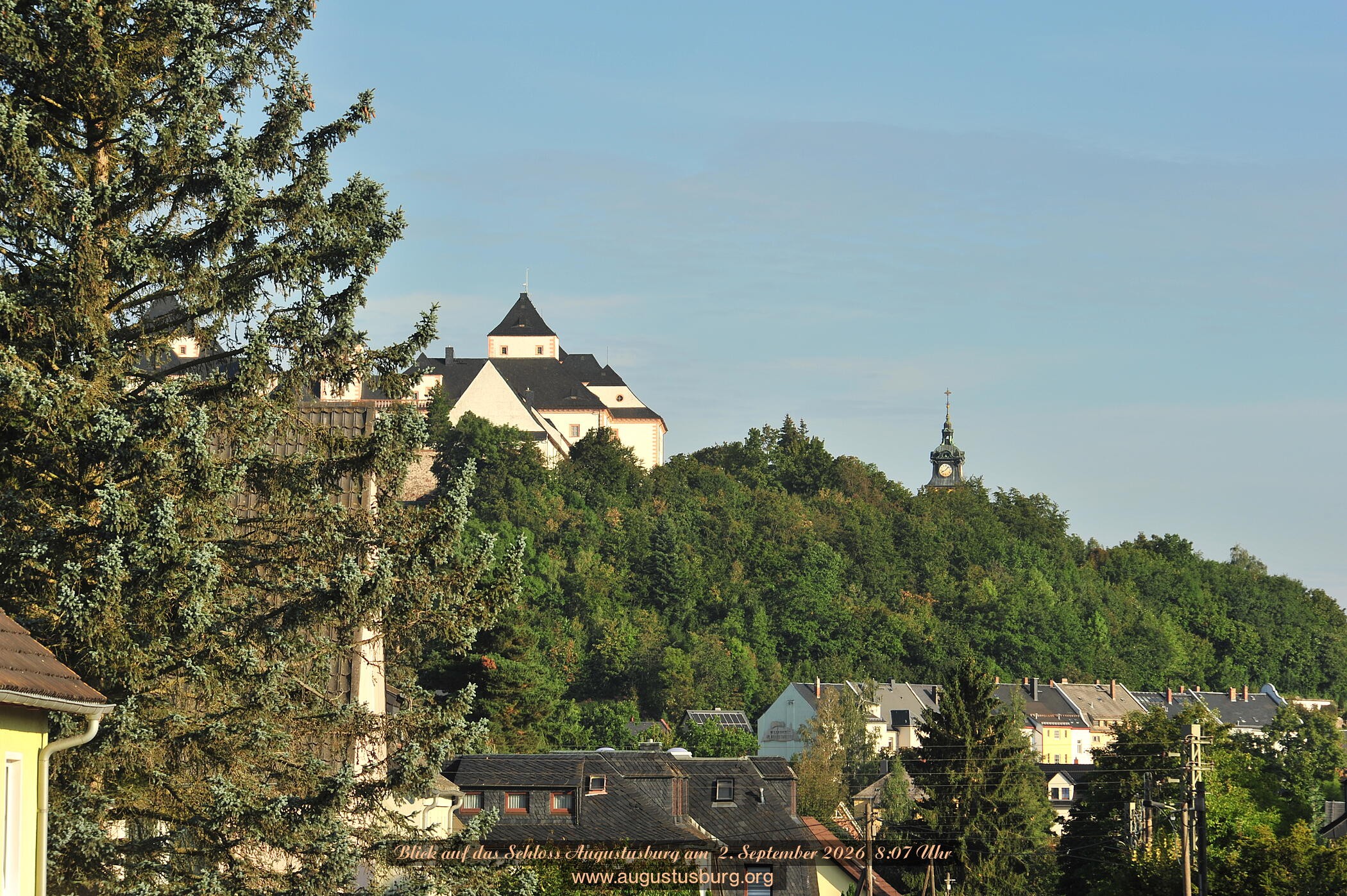 Archiv Foto Webcam Schloss Augustusburg