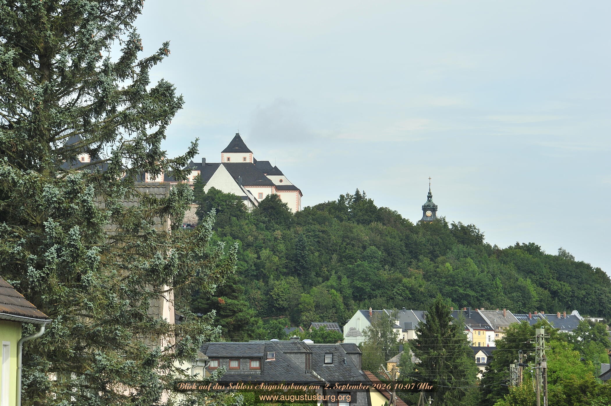 Archiv Foto Webcam Schloss Augustusburg