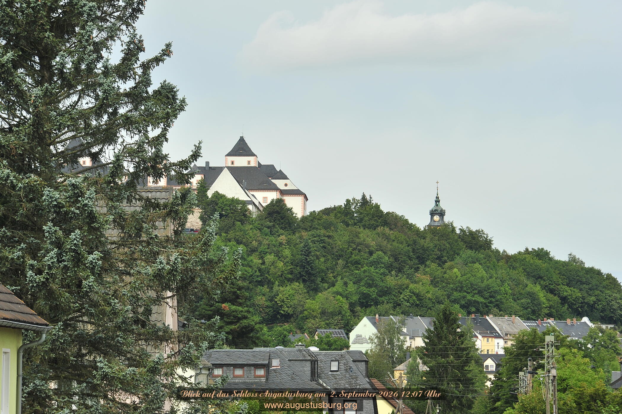 Archiv Foto Webcam Schloss Augustusburg