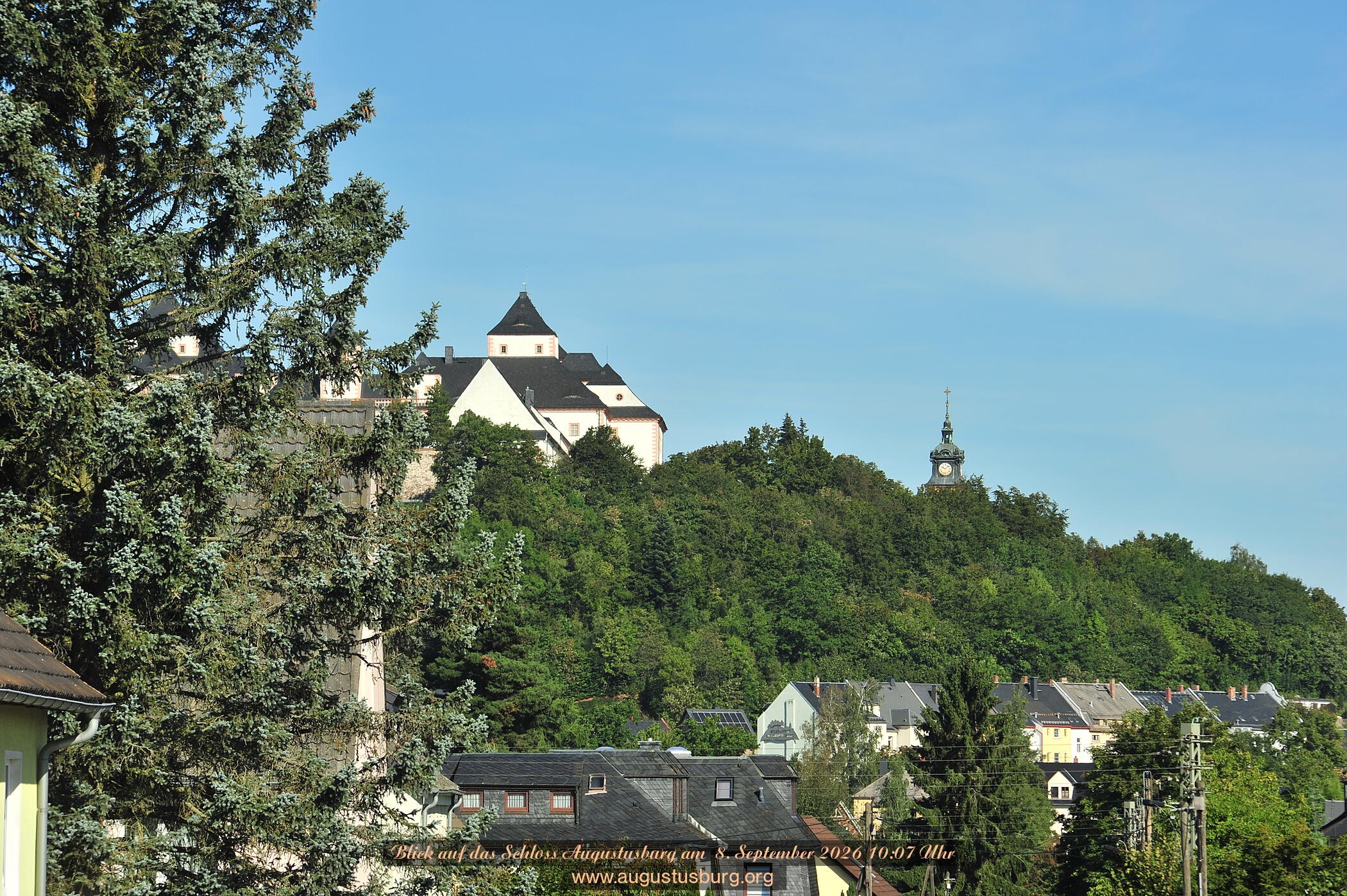 Archiv Foto Webcam Schloss Augustusburg