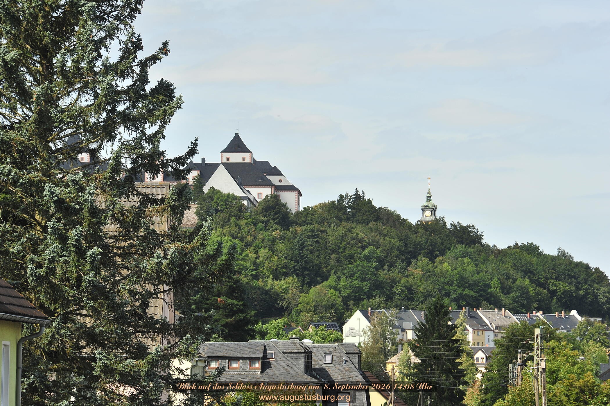 Archiv Foto Webcam Schloss Augustusburg