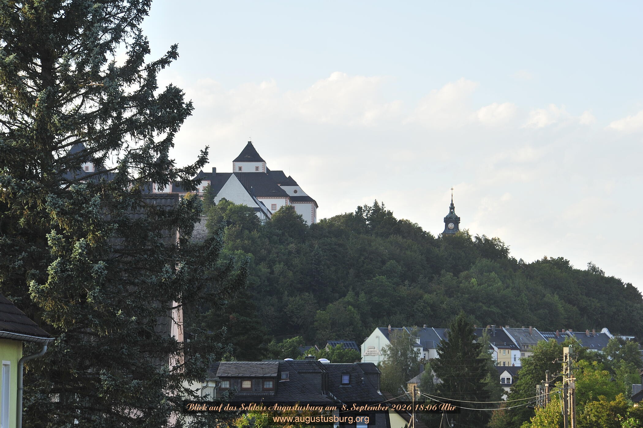 Archiv Foto Webcam Schloss Augustusburg