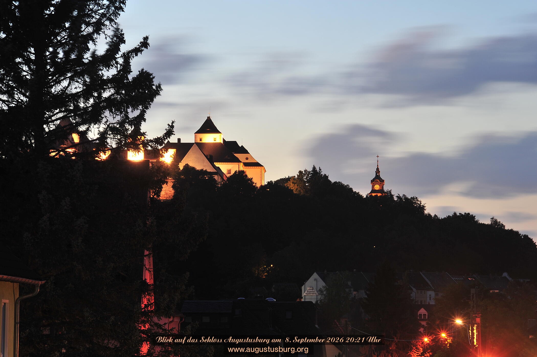 Archiv Foto Webcam Schloss Augustusburg